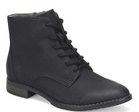 Women&#39;s EuroSoft Winterbury Black Leather Ankle Boots Size 9.5 - £31.84 GBP