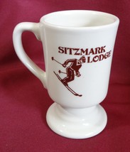Sitzmark Lodge Salt Lake City Utah 8 oz Souvenir Coffee Mug Cup - $1.99