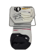 Pearl Izumi Women&#39;s Infinity No Show Socks White with Stripes Large NWT - €10,49 EUR