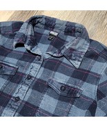 Patagonia Women&#39;s Organic Cotton L/S Fjord Button Up Flannel Shirt Size ... - $14.99