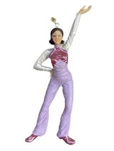 Gallarie II Dance Line Girl with pink and purple Outfit Christmas Ornament NWT&#39;s - £10.05 GBP