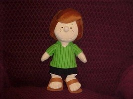 12&quot; Peppermint Patty Peanuts Plush Toy By Cedar Fair Entertainment - £77.57 GBP