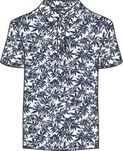 American Fit Jacquard Polos John Golf for Men Made in Peru. (US, Alpha, ... - $35.89