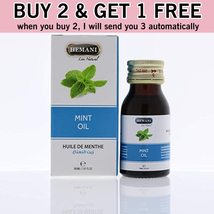 Buy 2 Get 1 Free | HEMANI Mint Oil 30 ML 100% Natural Mint Oil - £14.38 GBP