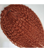 redheads/copper hair/fiery hair/dreadlocks made of synthetic hair full s... - $2,538.62 MXN