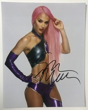 Eva Marie Autographed WWE Glossy 8x10 Photo - £39.22 GBP