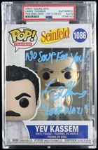 Larry Thomas Signed Yev Kassem Funko Pop Seinfeld PSA/DNA Autographed Slabbed - £118.50 GBP