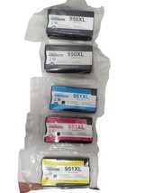 5PK Ink Cartridges HP 950xl HP 951xl for OfficeJet Pro 276dw 8600 Plus 8620 - $14.92