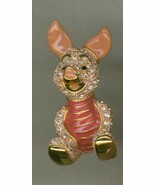 Disney Piglet Winnie the Pooh Jeweled Figurine Arribas Limited / Brother... - $5,153.09 MXN