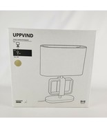 Ikea Uppvind Table Lamp Brass Plated/White 19&quot; New 804.882.85 - £72.50 GBP