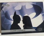 Batman Forever Trading Card Vintage 1995 #61 Clear Signals - $1.97
