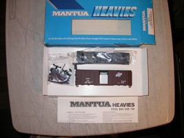 MANTUA HEAVIES HO # 834-64 CNW Steel Box Car Kit Chicago &amp; Northwestern NOS - £15.71 GBP