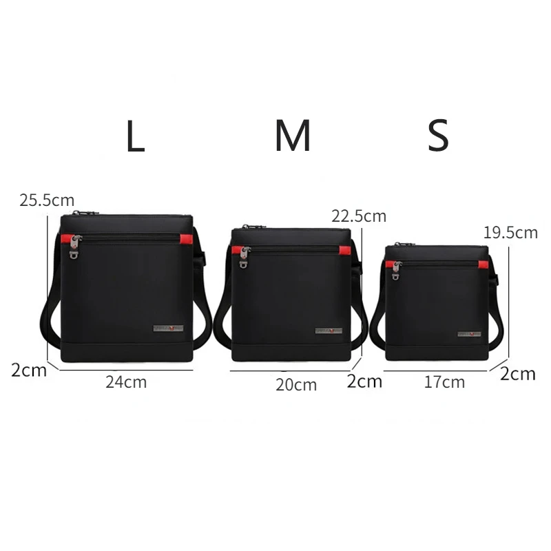 New Men&#39;s Casual Shoulder Bag Ultrathin Portable Business Crossbody Bag ... - $32.60