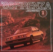 1986 Oldsmobile FIRENZA sales brochure catalog US 86 CRUISER - $6.00