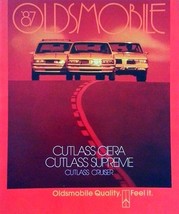 1987 Oldsmobile CUTLASS SUPREME CIERA CRUISER brochure catalog US 87 - $8.00