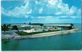 The Blue Lagoon Motel Key West Florida Postcard Posted 1969 - £5.77 GBP