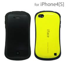 Yellow iFace iPhone 4S 4 First-Class Commuter Shock-Proof Case Cover  - $7.99