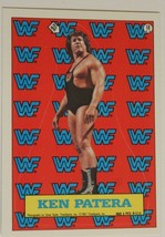 Ken Paterno WWF Trading Card World Wrestling Federation 1987 Sticker - £1.54 GBP