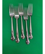 Set of 5 Oneida Stainless Steel KATRINA Dinner Forks - €120,59 EUR