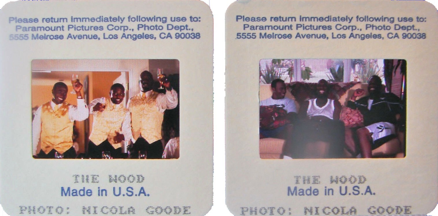 2 1998 Movie THE WOOD 35mm COLOR SLIDES Elayn J Taylor Omar Epps Richard... - $9.95