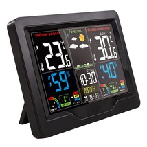 7-in-1 Weather Station Wireless Weather Station with Sensor Atomic Clock 4Bright - £55.31 GBP