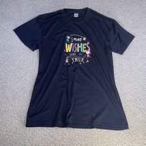 NEW Make A Wish Foundation Large Black T-Shirt - £7.91 GBP