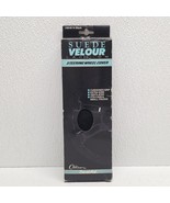 Allison Travel Aid Suede Velour Lace On Black Steering Wheel Cover Vinta... - $547.14 MXN