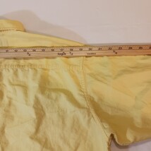 Bob Timberlake Build To Last Men's Yellow Cotton Short Sleeve Pockets Size Large image 11
