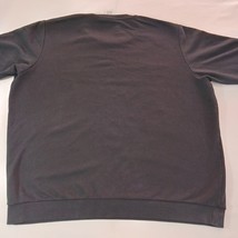 Adidas GK9106 Men's 3-Stripes Black Cotton Blend Pullover Sweatshirt Size 2XL image 13