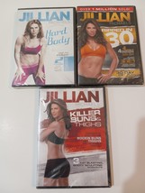 New Sealed Jillian Michaels Hard Body Ripped In 30 Killer Buns Dvds - £11.79 GBP