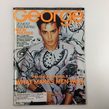 George Magazine June 1998 Johnny Depp Political Animals What Men Makes Wild VG - £72.14 GBP