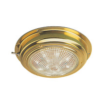 Sea-Dog Brass LED Dome Light - 5&quot; Lens - £72.61 GBP