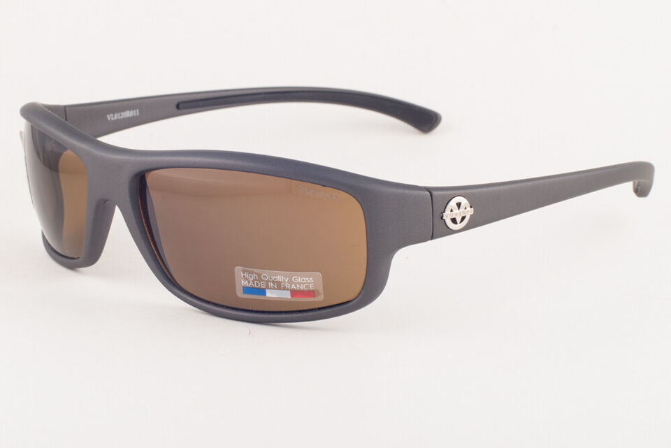 VUARNET Matte Gray / Polarized Brown PC 2000 Sunglasses VL 0120 R011 2721