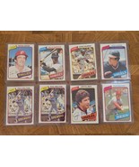 1980 Fleer Baseball Card Lot - Lot of 8 Trading Cards! - $19.34