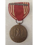 Vintage US Army For Good Conduct Ribbon Medal Efficiency Honor Fidelity - £19.30 GBP