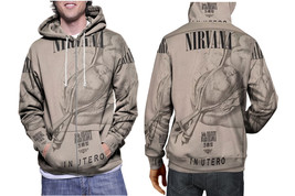 Nirvana In Utero  stylish Sporty Hoodie Fullprint  Mens - £27.90 GBP