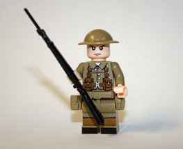 Australian Desert A WW2 Army Soldier  Minifigure US Toy - £4.54 GBP