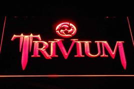 Trivium Brand Music LED Neon Sign Hang Signs Wall Home Decor, Room, Craft Art - £20.32 GBP+