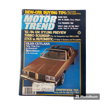 Motor Trend June 1980 Oldsmobile Cutlass BWM 528 Thunderbird  Peugeot 505 - £6.29 GBP
