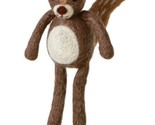 Midwest Cbk Brown Plush Woolly Squirrel Standing Ornament - £8.69 GBP