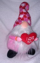 Plush Hearts Gnome 14&quot; Plush New - £10.04 GBP