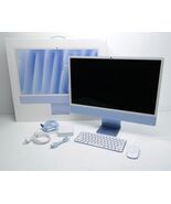 Apple iMac 24" Apple M4 16GB RAM 8-Core GPU 256GB SSD Blue - MWUF3LL/A - $959.99