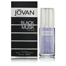 Jovan Black Musk * Coty 3.0 Oz / 88 Ml Eau De Cologne (Edc) Men Cologne Spray - $23.36