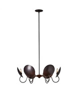 Arlo Chandelier - Six Arms - Oil Rubbed Brass and Bronze - €684,77 EUR
