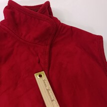 County Clothing Co. Women's Red Sleeveless One-Button Vest Size Medium image 4