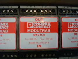 NEW Phoenix Contact Block Modutrab 300mA Surge Protector  PN#- MT-V11/S - $37.99
