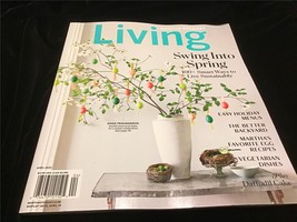 Martha Stewart Living Magazine April 2022 Swing Into Spring - £9.41 GBP