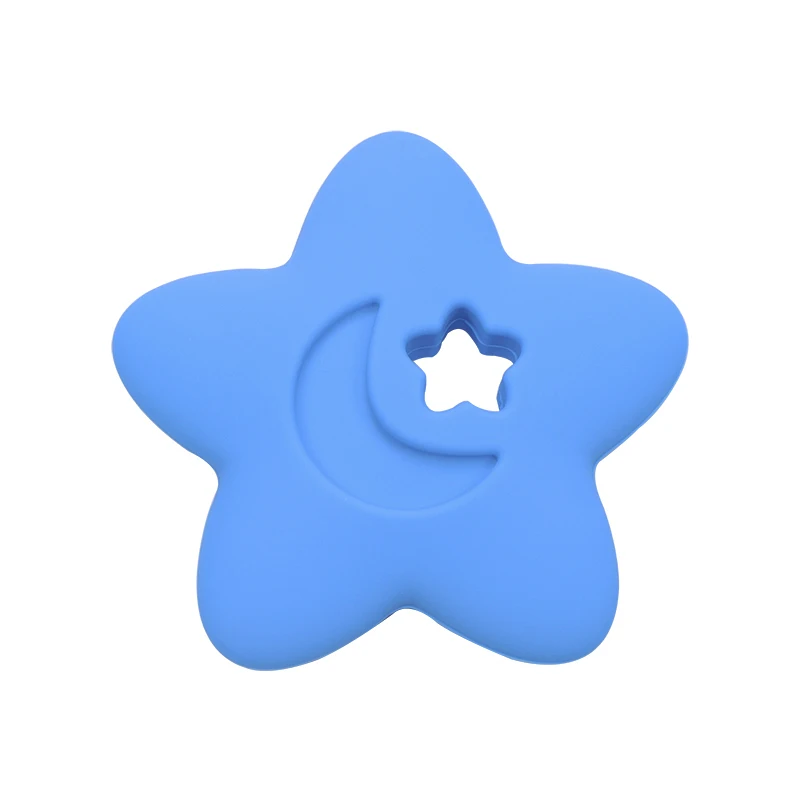 Joepada Star Shaped  Silicone Teether Baby Teething Chewed DIY Teething ... - $13.90