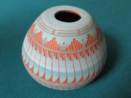 Navajo Pottery Compatible with Alvin Y. ADA, Arthur Lucario CHINANA JEMEZ. Orig  - £50.53 GBP