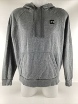 Under Armour Hoodie Pullover Sweatshirt Men&#39;s Size Medium Loose Gray - $714.11 MXN